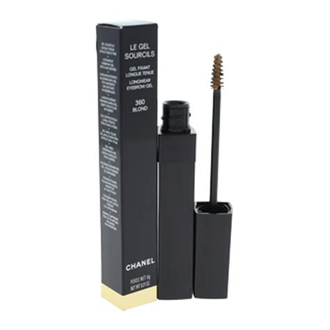 chanel brow gel le soulis|chanel le gel eyebrow gel.